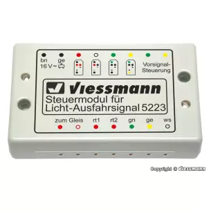 Module de commande pour signal lumineux de sortie - 4 aspects - VIESSMANN 5223