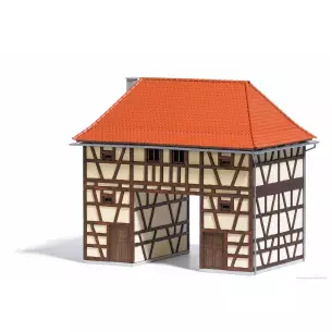 La porte d'Ickelheim BUSCH 1650 - HO 1/87 - 120 x 80 x 107 mm