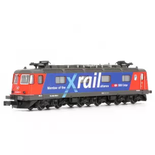 Locomotive électrique Re 620 Kato 10176 - N 1/160 - CFF Xrail - EP 5 / 6