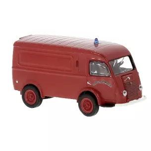 Véhicule Renault Goélette rouge "Sapeur Pompier" BRELINA 14674 - HO 1/87