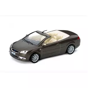 Voiture Ford "Focus Coupé Cabriolet" 2007 Marron High Speed 43KFB38S - O 1/43