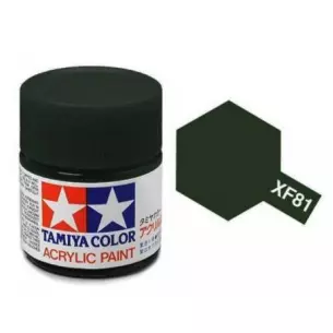 Peinture acrylique vert foncé