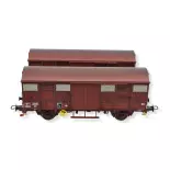 2 wagons