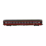 Voiture Eurofima 2nd classe, EC 16 «Max Reinhardt» de l'ÖBB, FLEISCHMANN 814513, N 1/160e