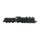 Locomotive à vapeur 5-141 D - REE MODELES MB160SAC - SNCF - HO 1/87