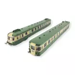 Autorail diesel RGP II avec remorque - Jouef HJ2420 - HO 1/87 - SNCF