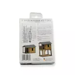 2 maisonnettes en bois - BUSCH 1486 - HO 1/87