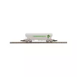 Wagon céréalier TRANSCÉRÉALES AZAR MODELS W01-TE1 - Z 1/220 - SNCF - EP I