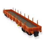 Wagon plat Res à ranchers Fleischmann 828826- N 1/160 - WASCOSA - EP VI