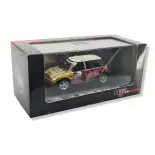 Voiture Mini Cooper "John Cooper Works" Or/Violet High Speed HF9166S - O 1/43