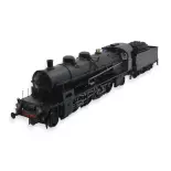 Locomotive à vapeur 2-141 A - REE MODELES MB156S - SNCF - HO 1/87