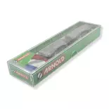 Set 2 wagons couverts K G4 ARNOLD HN6514 - SNCF - N 1/160 - EP III