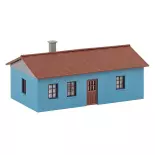 Maison de vacances avec façadebleu Faller 130656 - HO : 1/87 - EP III