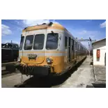 RGP X 2700 SNCF railcar - Orange and grey livery