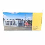 Hangar à locomotives électriques 2 voies 345x170x110mm VOLLMER 45765 - HO 1/87