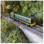 Locomotive Diesel BB63137 Dépôt la Plaine - DCC SON R37 HO41034DS SNCF - HO - EP III