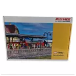 Quai de la gare "Baden" Vollmer 43562 - HO : 1/87 - EP 1220 x 48 x 85 mm
