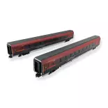 Set 2 extension RailJet "Basic" Jägerndorfer 70217 - ÖBB - HO 1/87