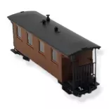 Voiture voyageur "Waldbahn" voie étroite ROCO 34064 OBB HOe 1/87 Ep.III-IV