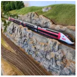 TGV EuroDuplex LYRIA 4700 - 4 éléments DCC SON Jouef HJS2414S - SNCF HO