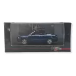 Voiture Audi "A4 Cabrio" - Bleu métallisé - High Speed 43KFB13S - O 1/43