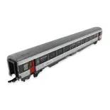 1st class Corail car with central corridor of the SNCF