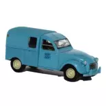 Fourgonnette Citroën 2 CV AZU SAI 2043 - EDF / GDF - HO : 1/87 - 1965