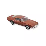 Voiture Chevrolet camaro cuivre métallisé, BREKINA 19913 - HO 1/87