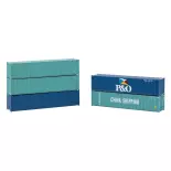 Conteneur 40' - Faller 182151 - HO : 1/87 - EP IV - P&O