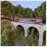 Set 2 extension RailJet "haut de gamme" Jägerndorfer 71218 - ÖBB - HO 1/87