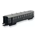 Voiture voyageur verte - MINITRIX 18426 - DR - N 1/160 - EP III