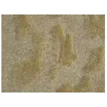 lot de 2 Tapis "Steppe herbeuse" Natur+ NOCH 07474 - HO 1/87 - 250 x 250 mm