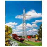 Set de 2 pylônes du réseau de traction Faller 120377 - HO : 1/87 - 120 x 48 x 266 mm