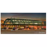 Quai de gare "Bonn" KIBRI 39565 - HO 1/87 - 440x223x135 mm
