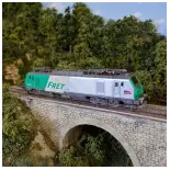 Electric locomotive BB 437006 OSKAR 3702 - HO 1/87 - SNCF - EP VI