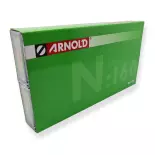 2 wagons postaux - Arnold HN4425 - N 1/160 - DBP - EP IV / V