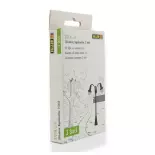 Set 3 réverbères à LED Faller 272126 - N 1/160 - hauteur 60 mm