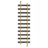 Rail droit LGB 10000 - G : 1/22.5 - Longueur 300 mm - Code 332 - Écartement 45 mm