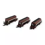 Wagons-trémies type Faccs "Weiacher Kies" ARNOLD HN6012 -SBB- N 1/160