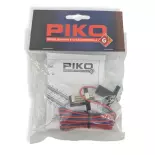 2 Bornes de connexion avec câbles PIKO G 35270 - G 1/22.5