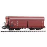 Wagon à déchargement latéral PIKO 54246 DR - HO 1 : 87 - EP III