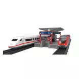 Quai de Gare éclairé à piles MARKLIN MY WORLD 72213 - HO 1/87 - 250x110x100mm