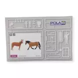 Lot de 2 chevaux de trait - Pola G 331552 - G : 1/22.5 - EP I