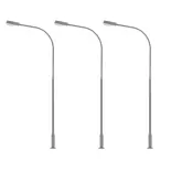 Lot de 3 lampadaires avec LED - Faller 180119 - HO 1/87