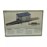 Rampe couverte pour véhicules Militaires Faller 144026 - HO : 1/87