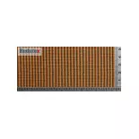 Plaque de décors Redutex 087TA112 - HO 1/87 - Tuile Arabe