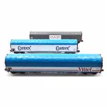 Set 3 Wagons à bâche coulissante Marklin 47118 - HO 1/87 - SNCF - EP IV / V