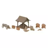 Faller country house set 190079 - HO: 1/87 - EP I