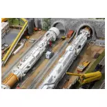 Maquette industrielle "Tunnelier Gripper-TBM" Faller 130900 - HO : 1/87 - EP V