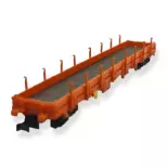 Wagon plat Res à ranchers Fleischmann 828826- N 1/160 - WASCOSA - EP VI